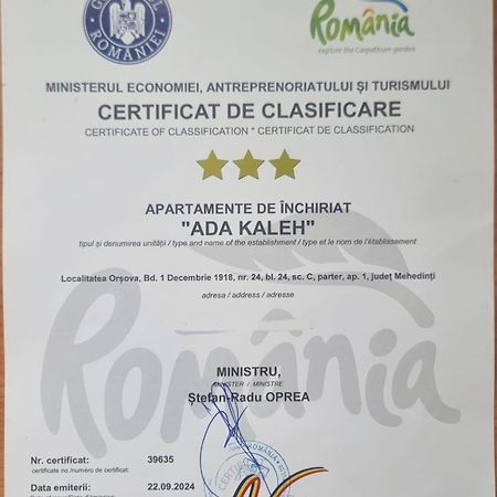 Apartment Ada Kaleh Orsova Bagian luar foto