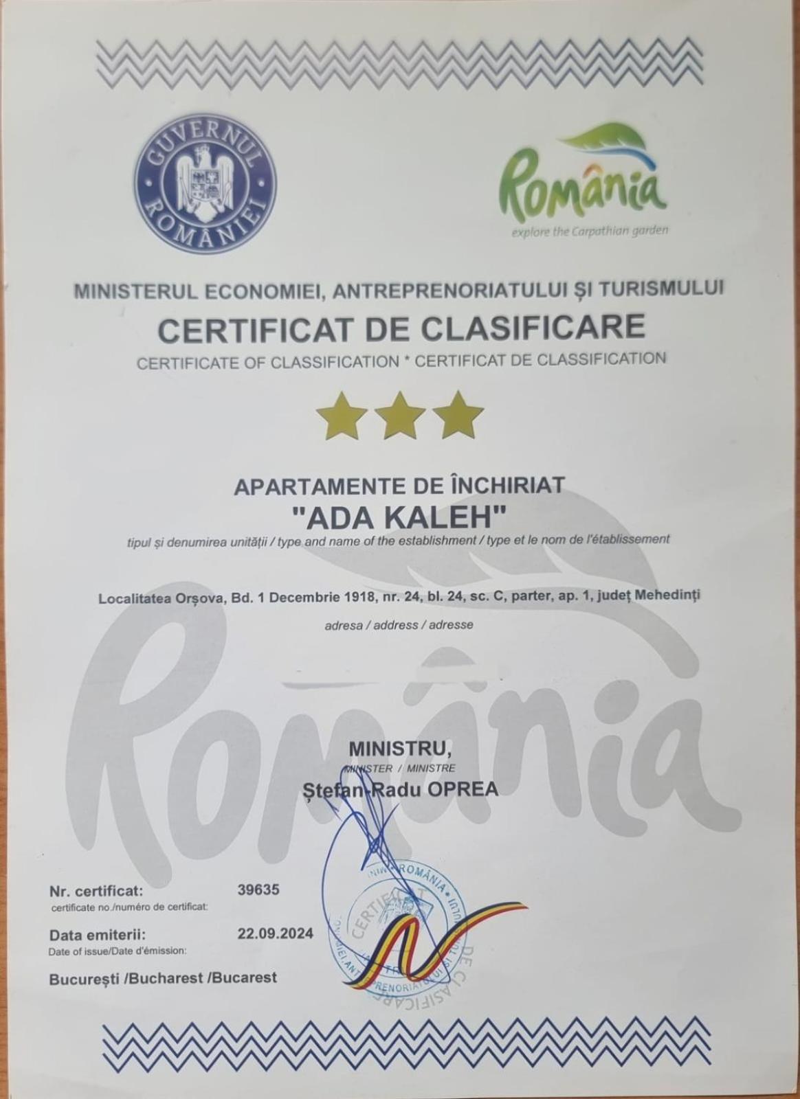 Apartment Ada Kaleh Orsova Bagian luar foto